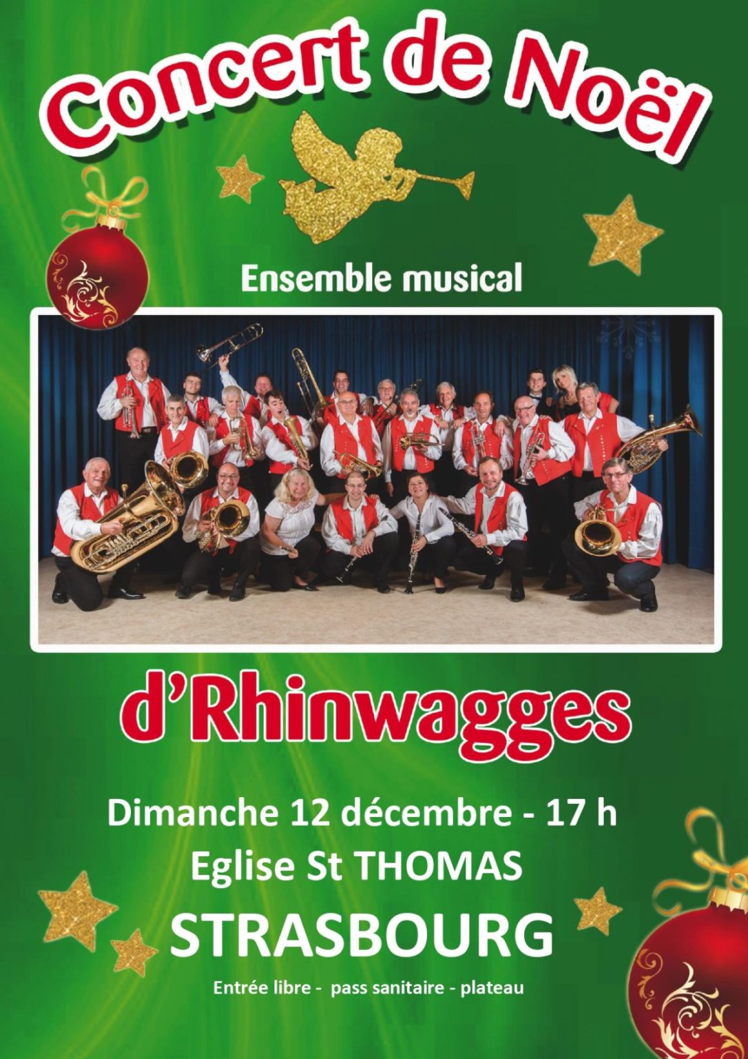 Concert de Noël d'Rhinwagges