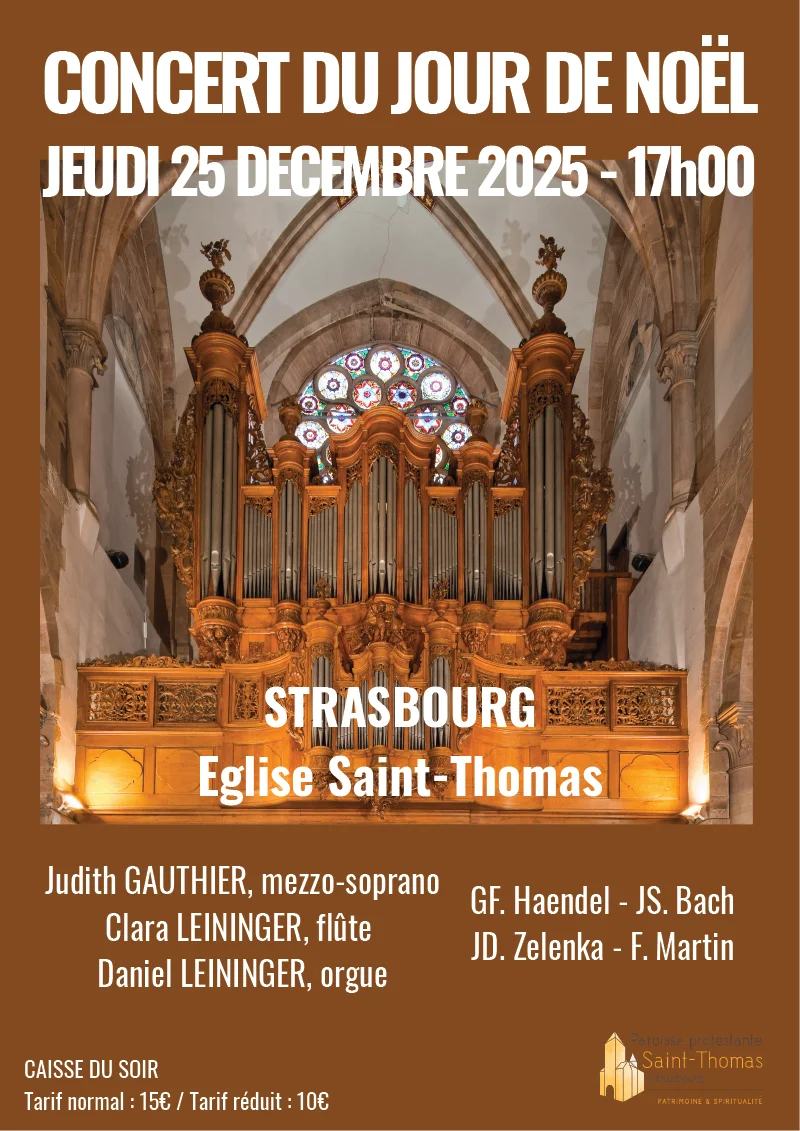 Concert du Jour de Noel Saint Thomas Strasbourg