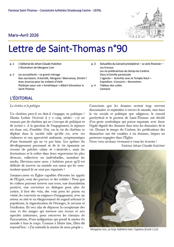 Lettre de Saint-Thomas
