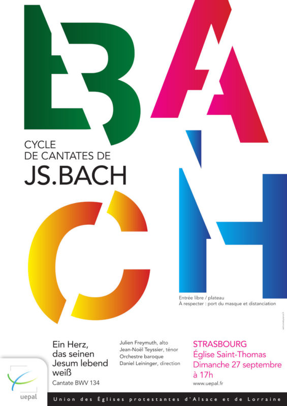 Concert Strasbourg Cycles de cantates de Bach