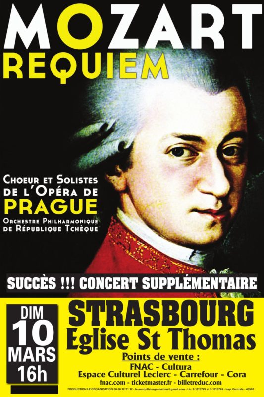 Concert Mozart Strasbourg
