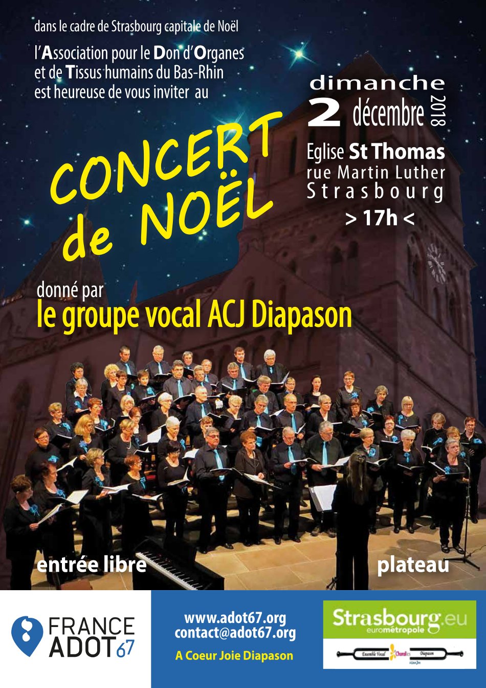 Concert Noël ACJ Diapason