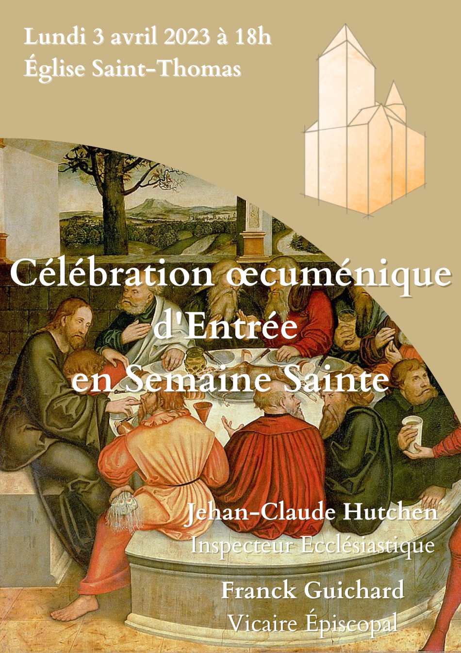 Célébration œcuménique d'Entrée en Semaine Sainte